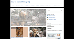 Desktop Screenshot of howtomakewhiskeyhq.com