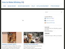 Tablet Screenshot of howtomakewhiskeyhq.com